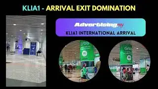 KLIA1 Arrival INTERNATIONAL Exit Domination (Static)