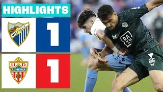 MÁLAGA CF 1 - 1 UD ALMERÍA I RESUMEN LALIGA HYPERMOTION