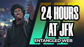 24 HOURS AT JFK AIRPORT | Is it advisable to inform people about your travel arrangements? #story
