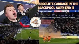 FINISHES LEVEL IN FEIRCE LANCASHIRE DERBY !!! BLACKPOOL CARNAGE IN 2-2 DRAW !!!
