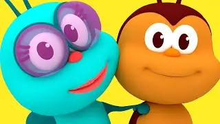 The Funniest Little Bugs - Kids Songs & Nursery Rhymes | Boogie Bugs