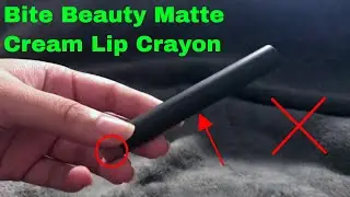 ✅  How To Use Bite Beauty Matte Cream Lip Crayon Review