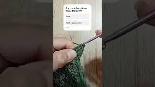 O q ser&aacute; q vem por a&iacute;??? 🧶💚 #croche #crochet #artesanato #crochepassoapasso #diy #passoapasso #2026