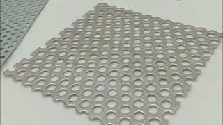 China Perforated Sheet Decorative Metal Plate