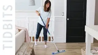 Как я мою ламинат без использования химикатов: система швабры Norwex