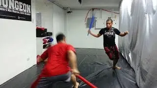Padded Stick Sparring : Ensayo Kali Tactical ( Arnis / Eskrima / FMA )