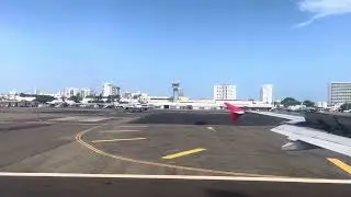Aterrizaje en Cartagena (CTG) Aeropuerto Rafael Núñez, LATAM
