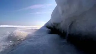 Frozen Lake Ontario 2015