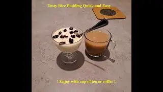 Rice Pudding Quick and Easy Tasty ارز بلبن سريع وجميل