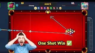 OMG 😱 Simplest 9 ball pool Golden Break in 80M coins Table 🚀 🏆 ( One Shot Win Method Trick Shot ✅ )