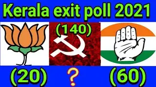 Kerala opinion poll 2021  Kerala exit poll 2021  Kerala Vidhan Sabha election survey 2021