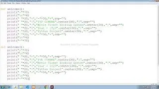Movie Ticket Booking | Python Project | Pymysql | Database Part-I | ISHIM CODE