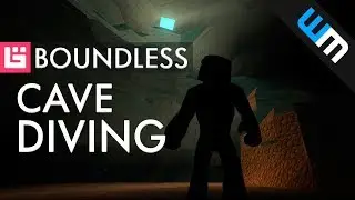 Геймплей Boundless, исследование пещер в Boundless