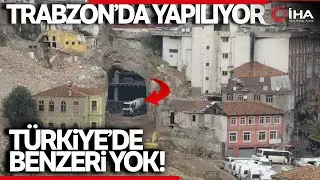 Bu Otopark Karadeniz Sahil Yoluna Tünelle Bağlanacak
