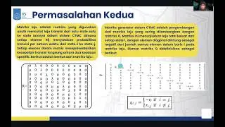 Analisis Studi Kasus ATM Machine Queue Problem Pada Mata Kuliah Proses Stokastik