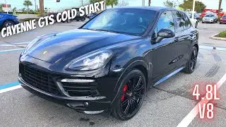 2014 Porsche Cayenne GTS Cold Start