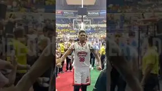 JOE DEVANCE PUMPED UP MATAPOS ANG GAME 3 WIN NG GINEBRA #pba