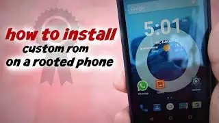 How to intall a custom rom (root required )