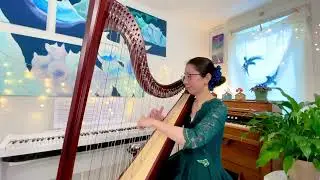 Into the West, from The Lord of the Rings - Lever Harp Cover - Season 5: 125 / Salvi Hermes