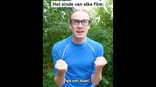 Het einde van elke film! 😂🍿