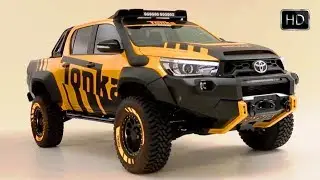 2017 Toyota HiLux Tonka Concept Off-Road Truck Trailer Video HD