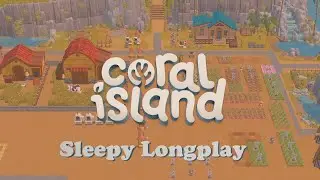 Sleepy Coral Island Longplay 🐄 Ranching & Making Artisanal Goods 🍯 Fall Year One (No Commentary 🙊)