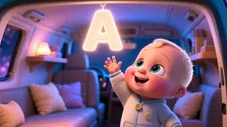 Study Van ABC Lights! | Fun Alphabet Song for Kids | Playful Learning Adventure 🚐💡