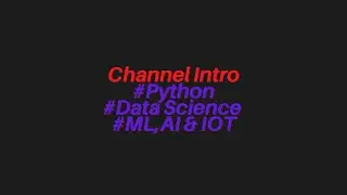 Intro About the Channel