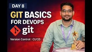 Git Basics for DevOps | Day 8 | Complete Beginner Guide