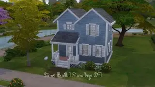17 000 Simoleon Starter Home | Sims 4 Speed Build [NO CC | Sims Build Sunday 09]
