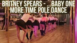 Britney Spears - ...Baby One More Time pole dance