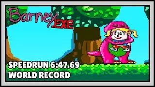 Barney.exe (PC) No Death Speedrun in 6:47.69 (World Record)