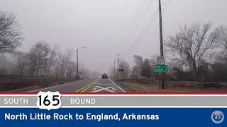 U.S. Highway 165 - North Little Rock to England - Arkansas |  Drive America's Highways 🚙