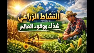 النشاط الزراعي | غذاء ووقود العالم 🌍🌾| الدرس الاول، جغرافيا | الصف ثالث اعدادي الترم الثاني