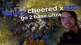I got challenged to go 2 base Ultralisk