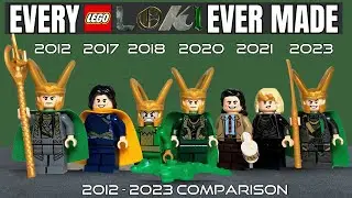 СРАВНЕНИЕ: КАЖДАЯ когда-либо созданная минифигурка LEGO LOKI (2012&ndash;2023)