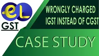 HOW TO RECTIFY WRONGLY CHARGED IGST INSTEAD OF CGST/SGST?????