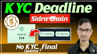 Sidra Chain KYC P2P verified Instantly||Sidra Bank KYC kaise karen|Sidra Chain New updates|Sidra KYC