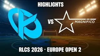 [ОСНОВНЫЕ МОМЕНТЫ] KCorp против Magnifico | RLCS 2026 Европа - Открытый турнир 2