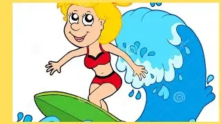 Water Surfer Race - Floating Beach Drive Simulator  😍😍 @sminfoplanet