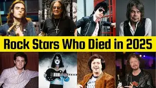 Rock Stars/Singers Who Died in 2025