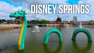 Disney Springs 2025 | Peaceful Views & Sounds in 4K | Relaxing Atmosphere