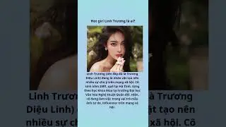 Hot girl Linh Trương l&agrave; ai?