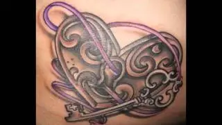 Lock And Key Tattoos For Couples