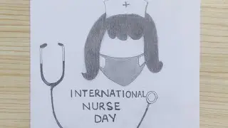International Nurse Day | Nurse sketch