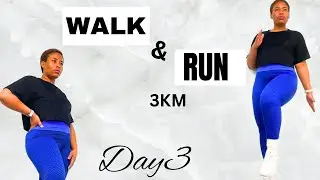 3 KM Walk/Run Intervals | Apartment friendly| Indoor 5km Fitness challenge