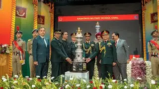 राष्ट्रीय मिलिट्री स्कूल चायल ने गौरवशाली 100 वर्षों का समापन समारोह मनाया ।