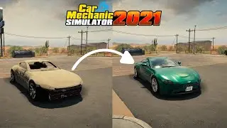 Restauración de un Aston Martin Vantage - Car Mechanic Simulator 2021 | Xenon