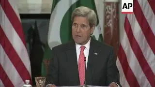 Kerry meets Pakistan's foreign affairs advisor