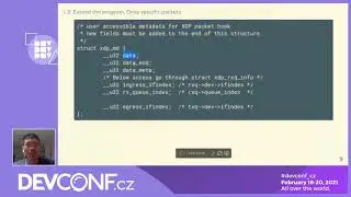 Get start with XDP: write a network filter in 10m - DevConf.CZ 2021